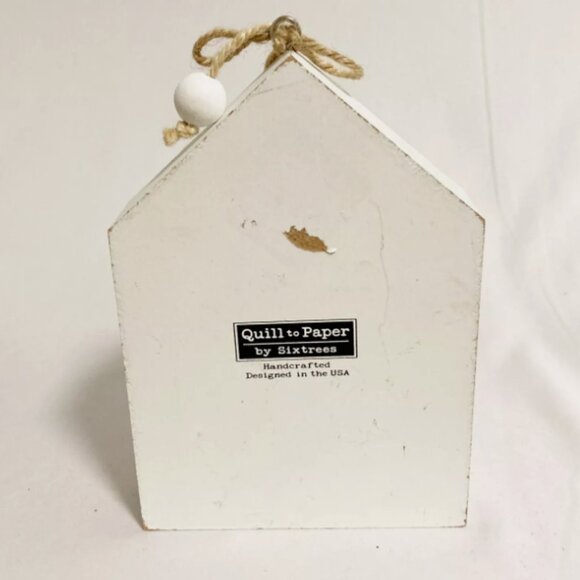 Fall Decor Wooden Sign Pumpkin Spice & Everything Nice Glitter Tabletop Decor - Picture 7 of 7